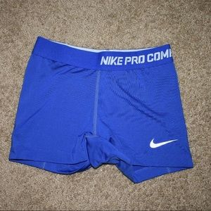 Nike Pro compression shorts